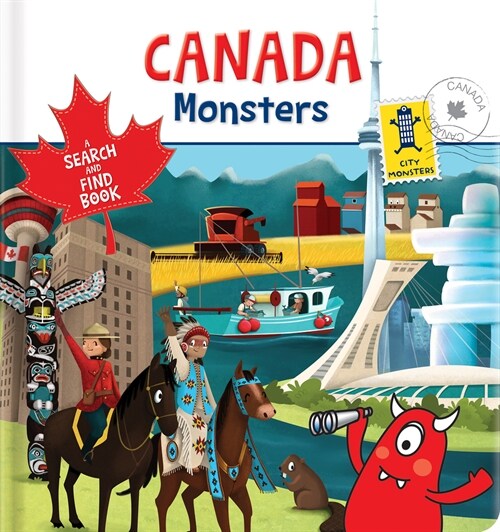 Canada Monsters: A Search and Find Book (Board Books)