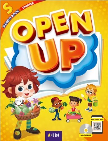 [중고] Open Up Starter : Student Book (Paperback + MP3 CD + DVD-ROM)