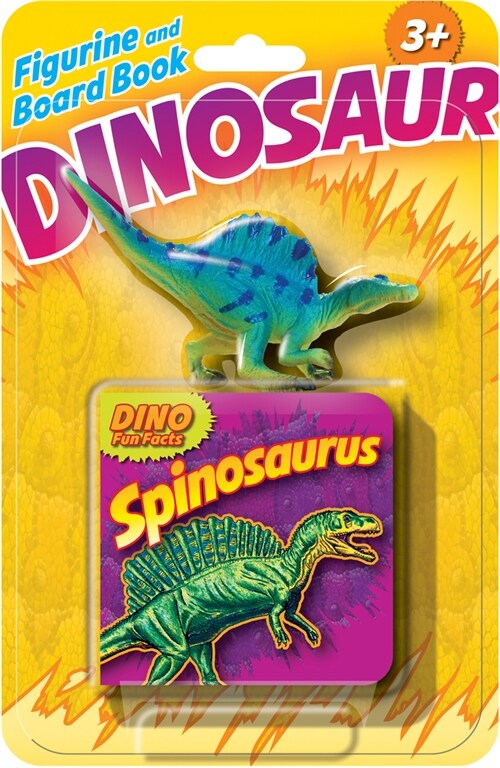 Spinosaurus Figurine and Board Book (Other)