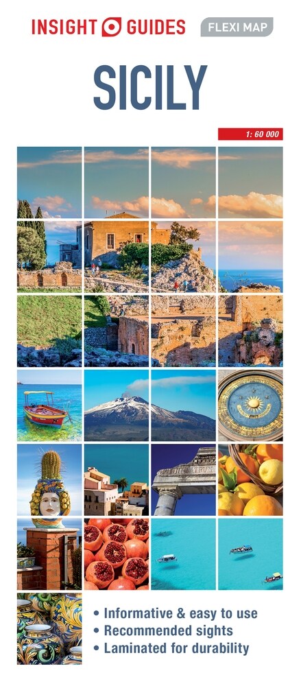 Insight Guides Flexi Map Sicily (Insight Maps) (Sheet Map, 6 Revised edition)