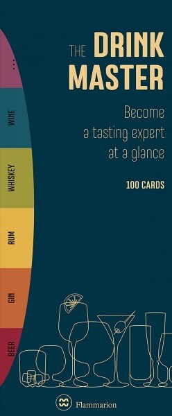 The Drink Master: Become a Tasting Expert at a Glance (100 Cards) (Hardcover)