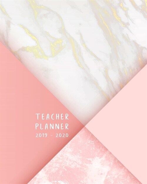 Teacher planner 2019-2020: August 2019 - July 2020. Weekly and monthly academic year lesson planner. Incl. Yearly teaching goals, checklists and (Paperback)