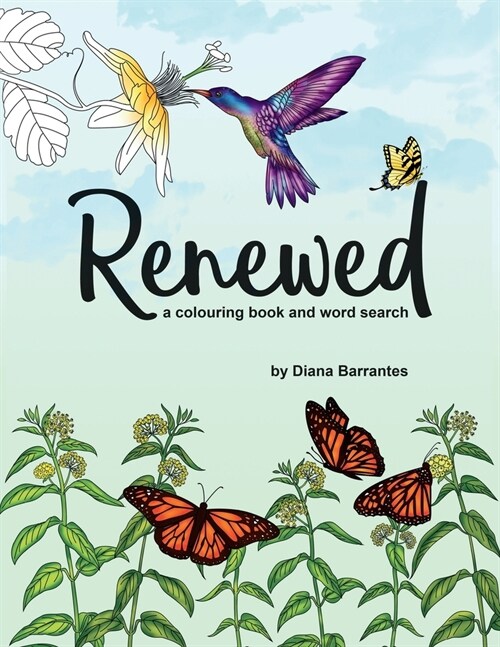 Renewed: A Colouring Book and Word Search (Paperback)