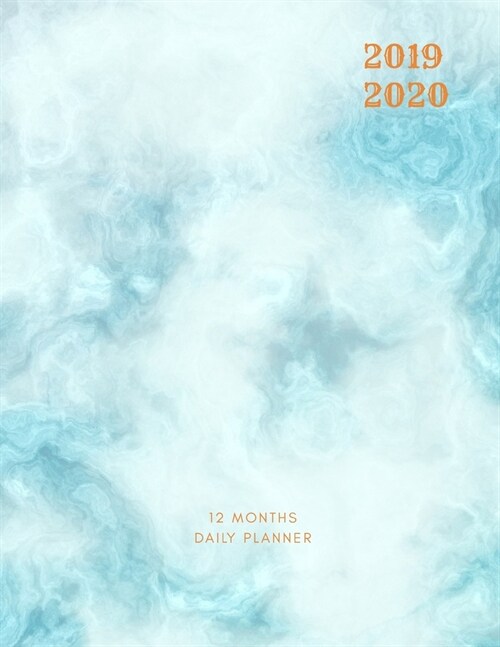 Planner July 2019- June 2020 Blue Marble Monthly Weekly Daily Calendar: Academic Hourly Organizer In 15 Minute Interval; Appointment Calendar With Add (Paperback)