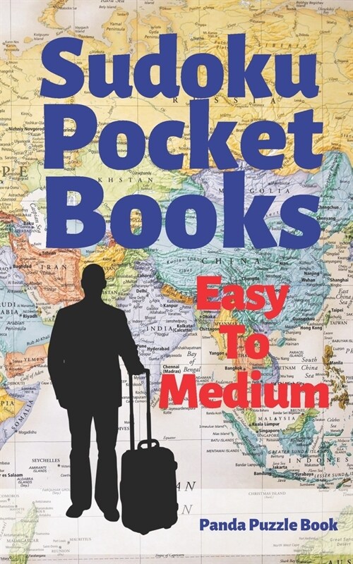 Sudoku Pocket Books Easy to Medium: Travel Activity Book For Adults (Paperback)