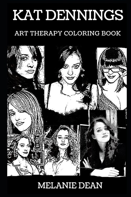 Kat Dennings Art Therapy Coloring Book (Paperback)