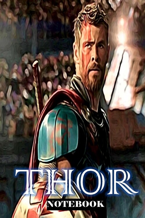 Thor: Power Of Thunder; Marvel Themed Notebook Journal 6 x 9 inch (Paperback)
