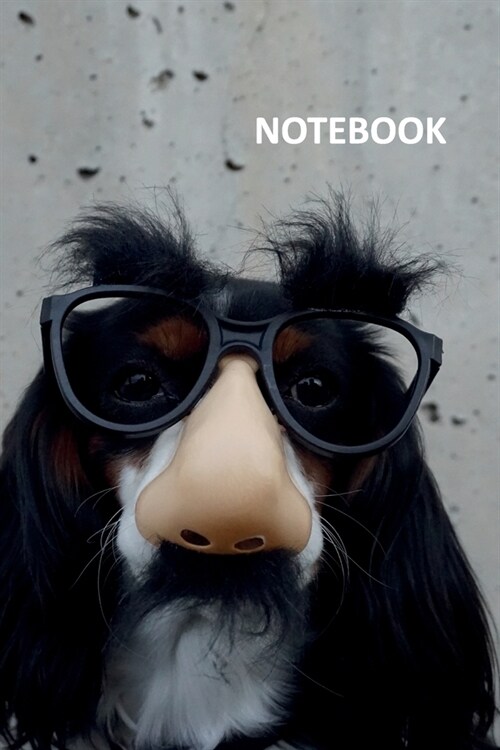 Notebook: Dog disguise Elegant Composition Book Daily Journal Notepad Diary Student for researching dog dress up outfits (Paperback)