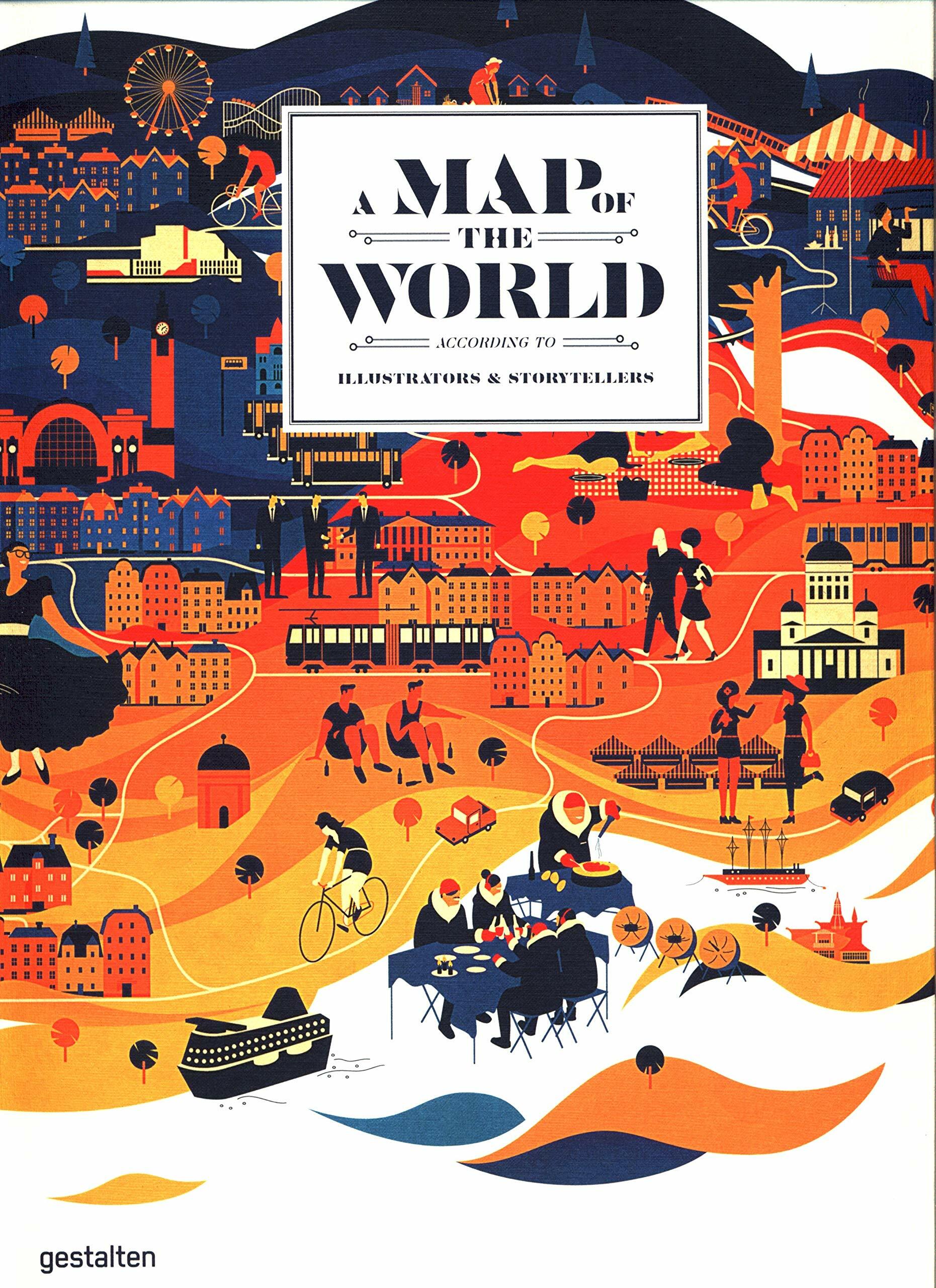 A Map of the World (Updated & Extended Version): The World According to Illustrators and Storytellers (Hardcover)