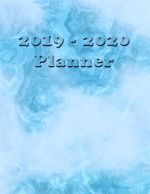 2019 - 2020 Planner: Academic and Student Planner - July 2019 - June 2020 - Weekly and Monthly Planner - Organizer & Diary - To do list - N (Paperback)