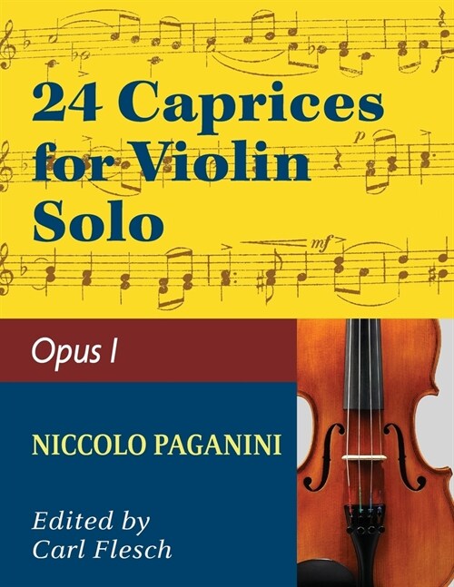 Paganini: 24 Caprices, Op. 1 - Violin solo (Paperback)