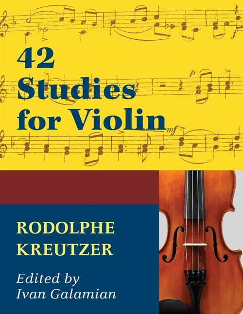 42 Studies for Violin by Rodolphe Kreutzer (Paperback)