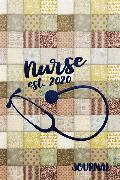 Nurse Est. 2020: An Old-Fashioned Lined Notebook For Brand New Nurses (Paperback)