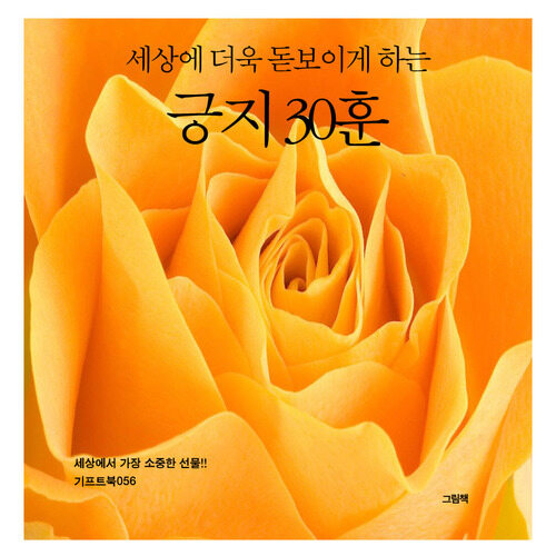 세상에 더욱 돋보이게 하는 긍지 30훈 커버