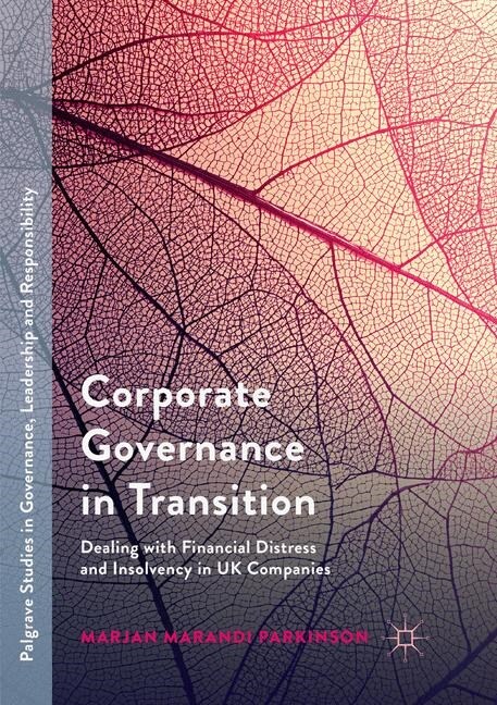 Corporate Governance in Transition: Dealing with Financial Distress and Insolvency in UK Companies (Paperback, Softcover Repri)