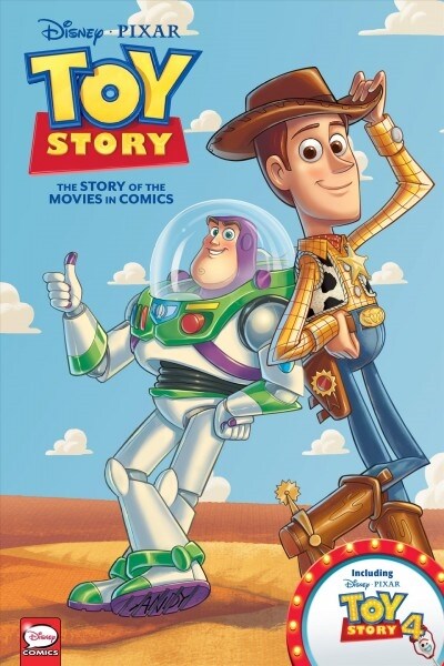 Disney-Pixar Toy Story 1-4: The Story of the Movies in Comics (Hardcover)