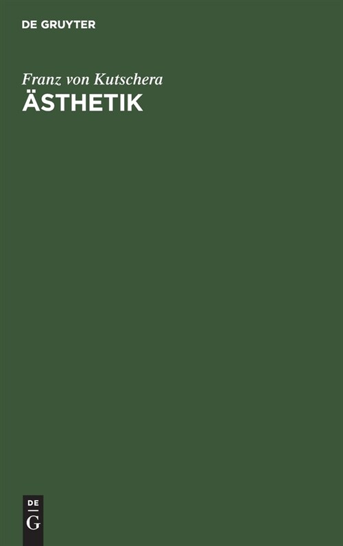 훥thetik (Hardcover, Reprint 2019)