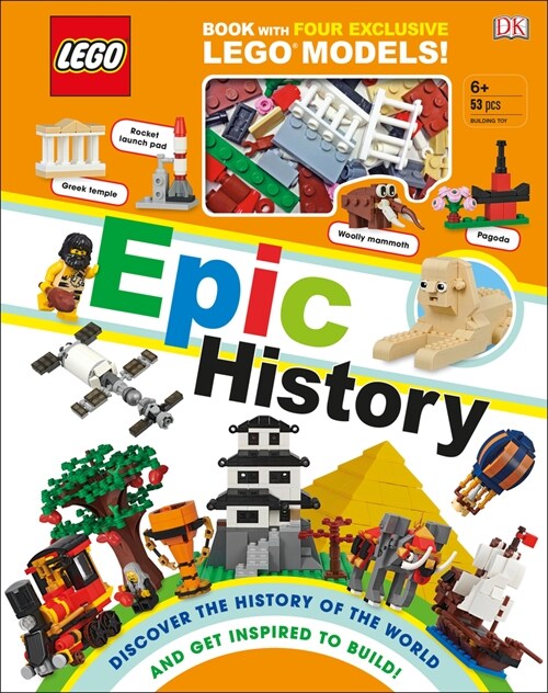 Lego Epic History: Includes Four Exclusive Lego Mini Models [With Toy] (Hardcover)