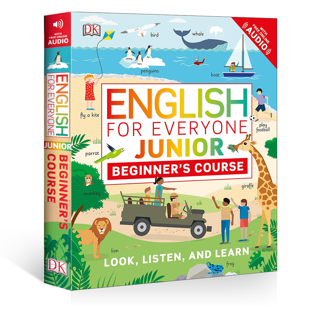 DK English for Everyone Junior: Beginners Course (Paperback + Free Online Audio)