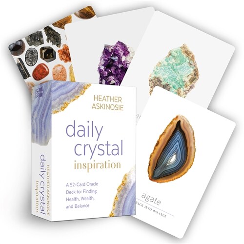 [중고] Daily Crystal Inspiration: A 52-Card Oracle Deck for Finding Health, Wealth, and Balance (Other)