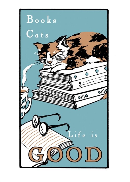 Books and Cats (Unboxed): Unboxed Set of 6 Cards (Other)