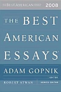 The Best American Essays 2008 (Hardcover)