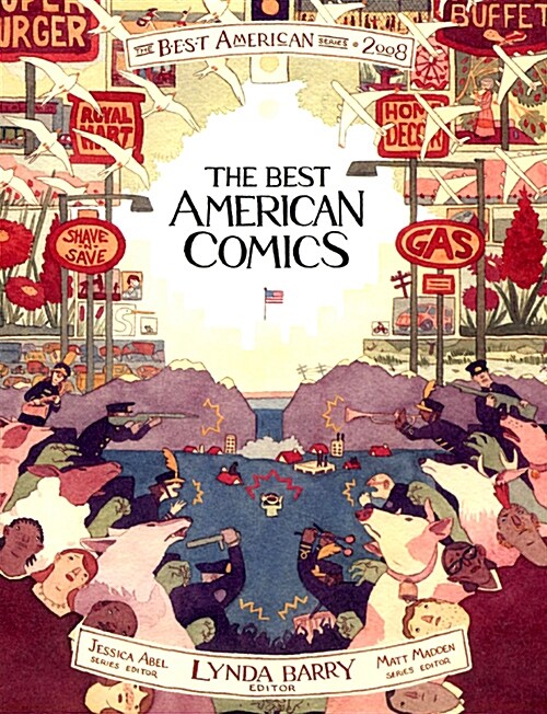 [중고] The Best American Comics (Hardcover, 2008)
