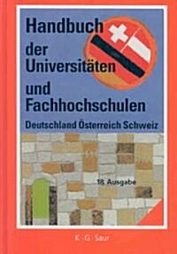 Handbuch Der Universitaten Und Fachhochschulen (Hardcover, 18th)