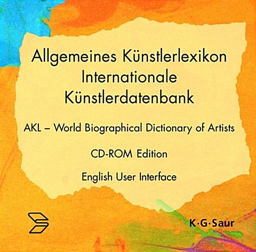 Allgemeines Kunstlerlexikon - Internationale Kunstlerdatenbank (CD-ROM, 27th)