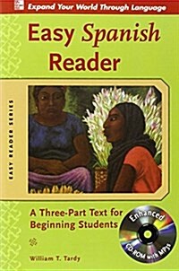 Easy Spanish Reader: A Three-Part Text For Beginning Students [With CDROM] (Paperback, 2)