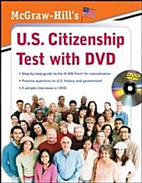 McGraw-Hills U.S. Citizenship Test with DVD [With DVD] (Paperback, New)
