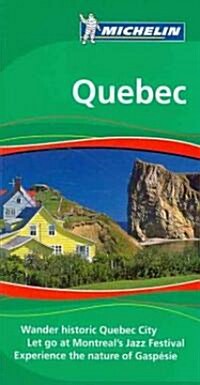 Michelin Travel Guide Quebec (Paperback)