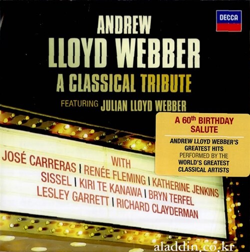 [수입] Andrew Lloyd Weber - A Classical Tribute