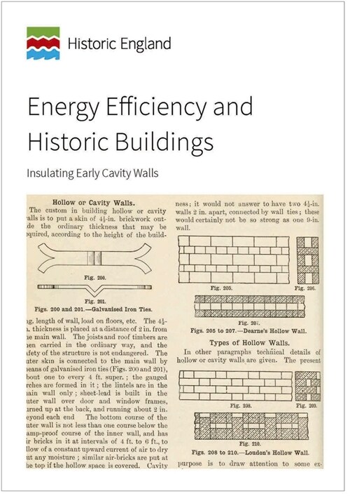 Energy Efficiency and Historic Buildings : Insulating Early Cavity Walls (Paperback)