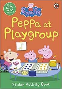 Peppa Pig: Peppa at Playgroup Sticker Activity Book (Paperback)