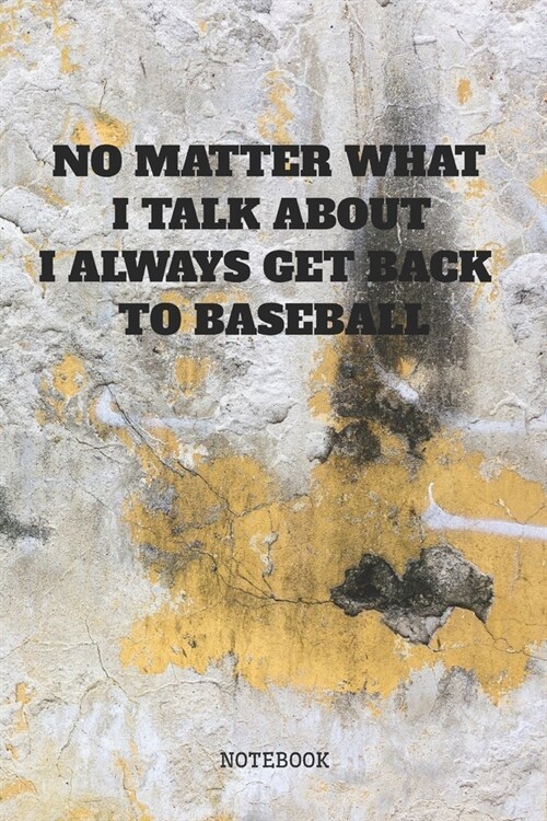 Notebook: Funny I Love Baseball Pitcher Player Planner / Organizer / Lined Notebook (6 x 9) (Paperback)