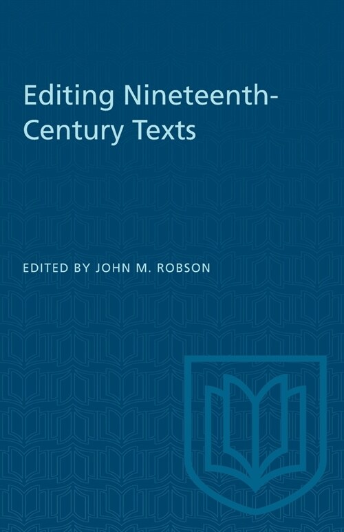 Editing Nineteenth-Century Texts (Paperback)