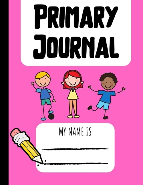 Primary Journal: Dotted Midline and Picture Space - K-2 Kindergarten to Second Grade Creative Story Tablet - Primary Ruled - 100 Pages (Paperback)