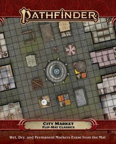 Pathfinder Flip-Mat Classics: City Market (Game)