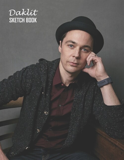 Sketch Book: Jim Parsons Sketchbook 129 pages, Sketching, Drawing and Creative Doodling Notebook to Draw and Journal 8.5 x 11 in la (Paperback)