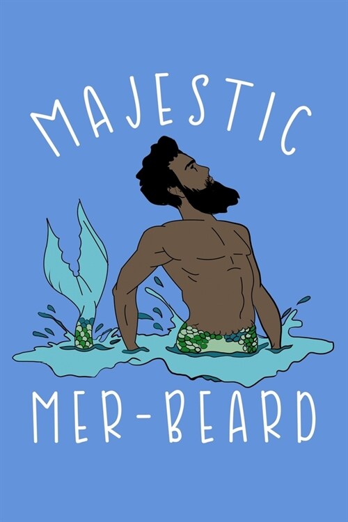 Majestic Mer Beard: Notebook Wide Rule (Paperback)