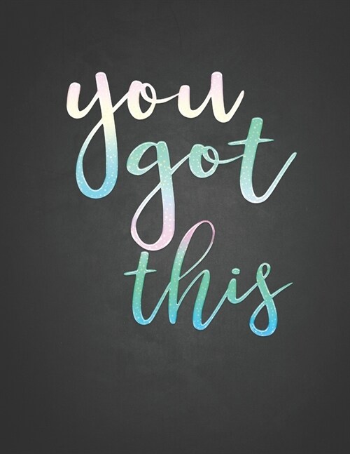 You got this: Monthly Project Planner and Organizer with Weekly Planning, Goal Tracker, Work Hour Logs, Action Plans and more. Best (Paperback)