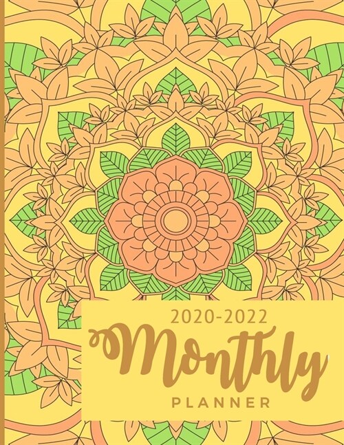 2020-2022 Monthly Planner: With Motivational Inspirational Buddha/Buddhist Quotes;3-Year Calendar Journal 8.5 x 11;36-Month Plan Ahead Appointm (Paperback)