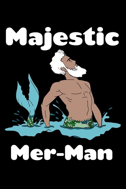 Majestic Mer Man: Shopping List Journal (Paperback)