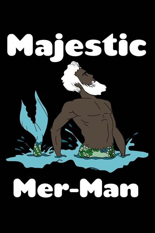 Majestic Mer Man: Shopping List Journal (Paperback)