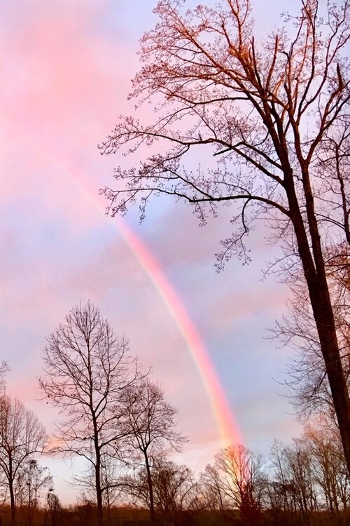 Goldenhour Rainbow Journal: 120 page, 6 x 9, original rainbow photo cover, ruled, no content, paperback journal for notes, ideas, blogs, stories, (Paperback)