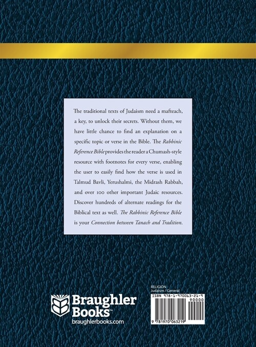 Rabbinic Reference Bible: The Connection Between Tanach and Tradition: Volume VIb: Isaiah, Jeremiah, Ezekiel, The Twelve (Hardcover)