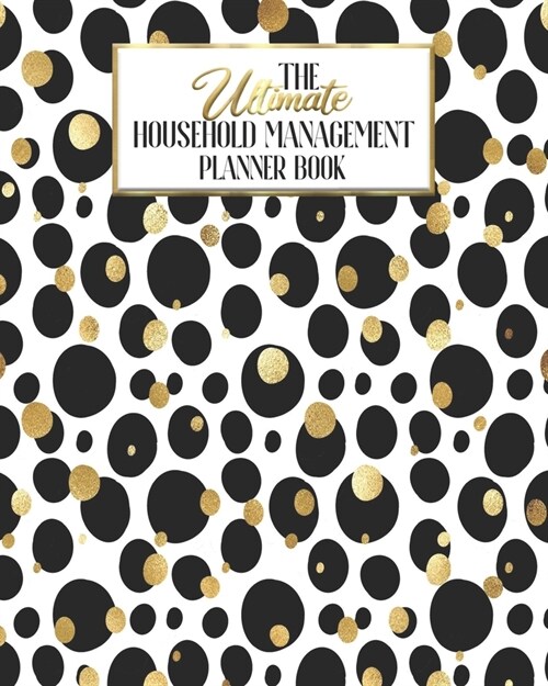 The Ultimate Household Planner Management Book: Floral Coffee Pink Glam Flower Mom Tracker - Family Record - Calendar Contacts Password - School Medic (Paperback)