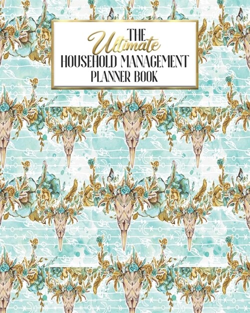 The Ultimate Household Planner Management Book: Tribal Boho Native American Bohemian Mom Tracker - Family Record - Calendar Contacts Password - School (Paperback)