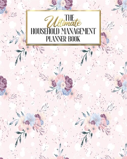 The Ultimate Household Planner Management Book: Winterland Fairy Winter Fairies Fae Mom Tracker - Family Record - Calendar Contacts Password - School (Paperback)